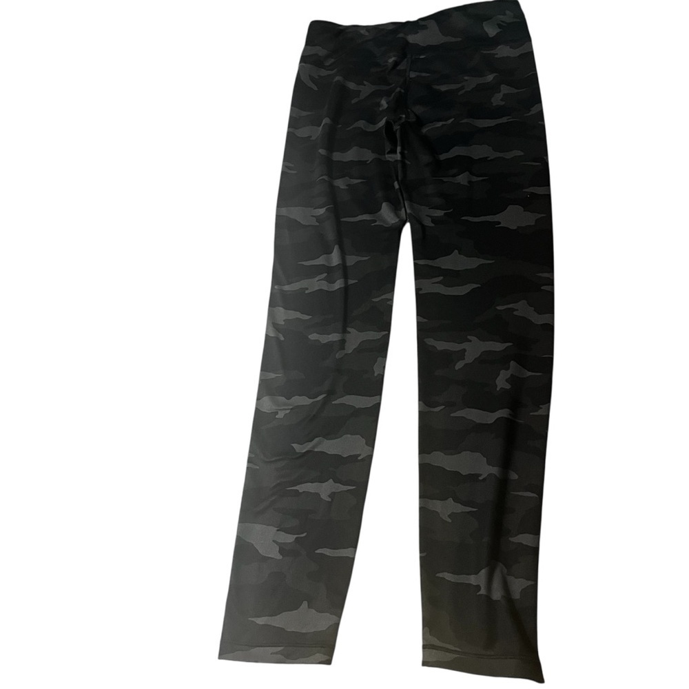 Athleta Girl XL Gray Black Camo Leggings Athletic Yoga Pants - Picture 5 of 6